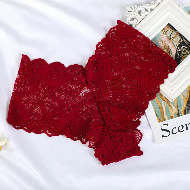 Caleçon en dentelle